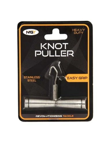 NGT Stainless Steel Knot Puller Endtackle Angelzubehör Vorfachbinden-Werkzeuge-JJ-Fishing