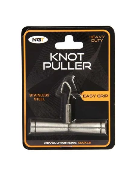 NGT Stainless Steel Knot Puller Endtackle Angelzubehör Vorfachbinden-Werkzeuge-JJ-Fishing