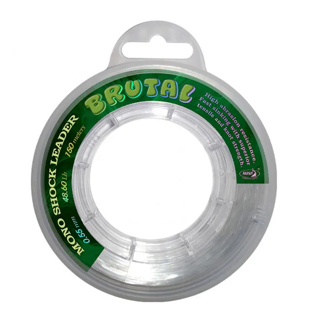 Katran Brutal Shock Mono Line 0,55mm 48,60lb/22,06kg 150m Schlagschnur-Cords-JJ-Fishing