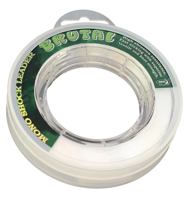 Katran Brutal Shock Mono Line 0,67mm 65,70lb/29,83kg 100m Schlagschnur-Schnüre-JJ-Fishing