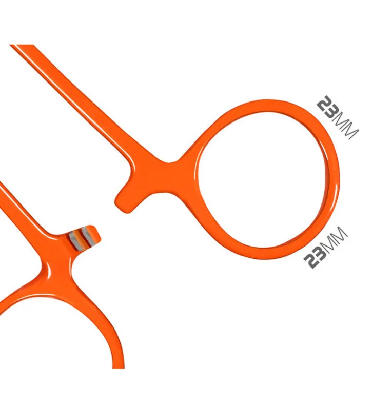 Delphin Atak! Reflex Curved Forceps 13cm Zange Neon Edition-Werkzeuge-JJ-Fishing