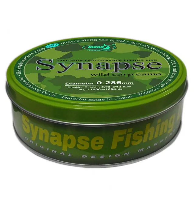 Katran Synapse Wild Carp Camo 0,286mm 5,73kg 1000m Fishing Line Angelschnur Limited Edition-Schnüre-JJ-Fishing