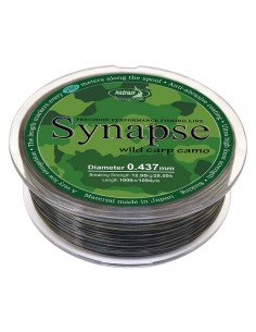Katran Synapse Wild Carp Camo 0,437mm 12,95kg 1000m Fishing Line Angelschnur Limited Edition-Schnüre-JJ-Fishing