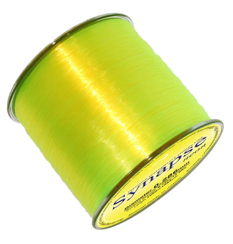 Katran Synapse Neon 0,286mm 6,15kg 1000m sinkende Fishing Line Angelschnur Fluo Edition-Schnüre-JJ-Fishing