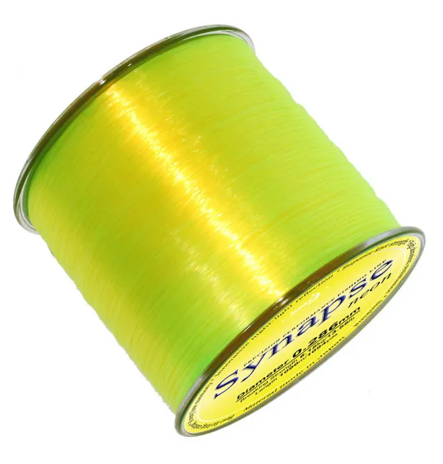Katran Synapse Neon 0,286mm 6,15kg 1000m sinkende Fishing Line Angelschnur Fluo Edition-Schnüre-JJ-Fishing