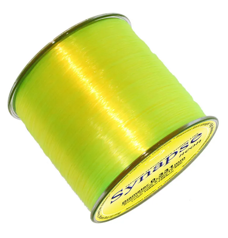Katran Synapse Neon 0,331mm 8,10kg 1000m sinkende Fishing Line Angelschnur Fluo Edition-Schnüre-JJ-Fishing