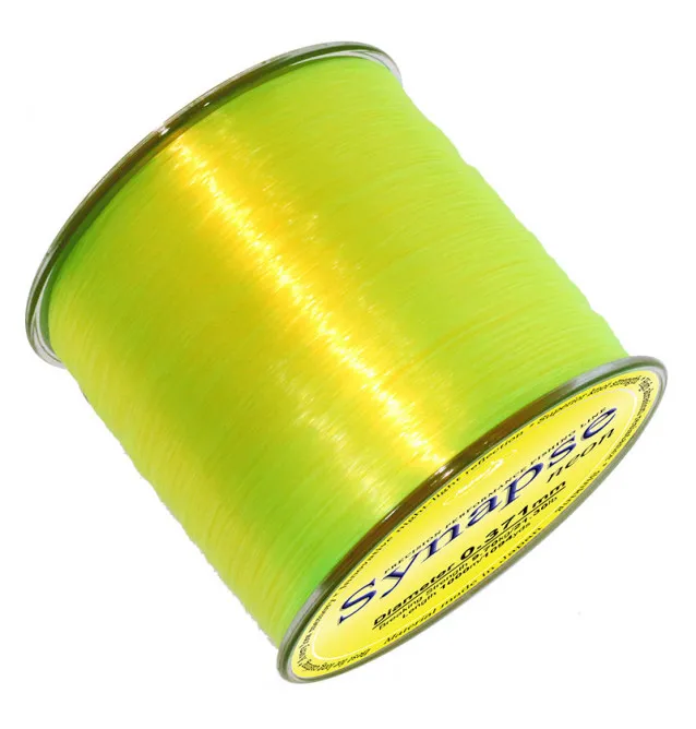 Katran Synapse Neon 0,371mm 9,70kg 1000m sinkende Fishing Line Angelschnur Fluo Edition-Schnüre-JJ-Fishing