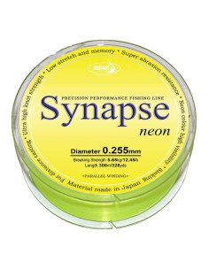 Katran SYNAPSE Neon 0.255mm 5,24Kg 300m Fishing Line Angelschnur Fluo Edition Sinkend-Cords-JJ-Fishing