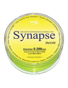 Katran SYNAPSE Neon 0.286mm 5,24Kg 300m Fishing Line Angelschnur Fluo Edition Sinkend-Cords-JJ-Fishing