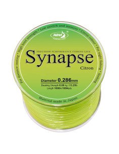 Katran Synapse Citron 0,286 mm 6,00Kg 1000m Fishing Line Angelschnur Gelb Sinkend-Cords-JJ-Fishing