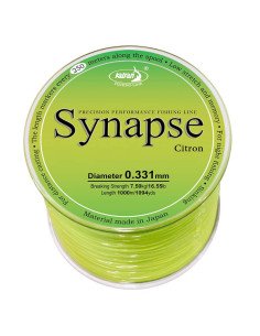 Katran Synapse Citron 0,331mm 7,50kg 1000m Gelb sinkende Fishing Line Angelschnur-Schnüre-JJ-Fishing