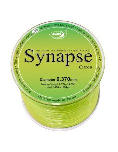 Katran Synapse Citron 0,370mm 8,77kg 1000m Gelb Fishing Line Angelschnur Gelb Sinkend-Schnüre-JJ-Fishing