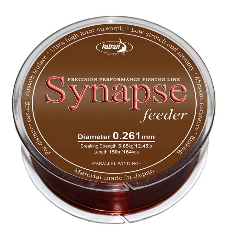 Katran Synapse Feeder 0,261mm 5,65kg 150m sinkende Fishing Line Angelschnur-Schnüre-JJ-Fishing