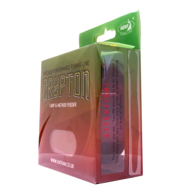 Katran Crypton Carp & Method Feeder 0,286mm 6,35kg 300m sinkende Fishing Line Angelschnur Chameleon Colour Edition-Schnüre-JJ...