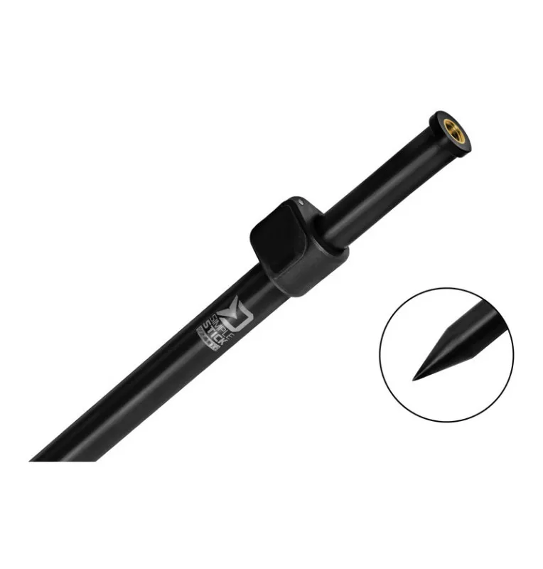 Delphin SimpleSTICK 80-130cm Bankstick Black Edition-Tackle & Co-JJ-Fishing